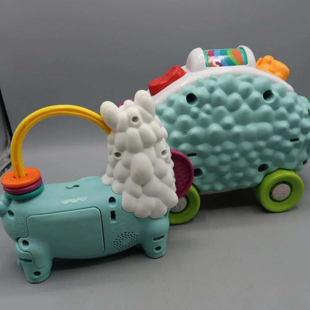 Fisher-Price Linkimals Learning Lamb & Llama Counting Link Together Toys